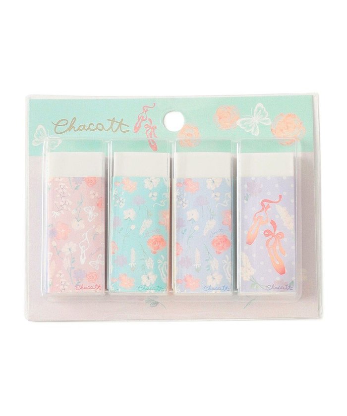 【チャコット/Chacott / KIDS】のフラワー消しゴム インテリア・キッズ・メンズ・レディースファッション・服の通販 founy(ファニー) https://founy.com/ ファッション Fashion キッズファッション Fashion for Kids おすすめ Recommended / Our Picks ギフト プレゼント Gift / Present バタフライ Butterfly, Butterfly Motif フラワー Flower, Floral プリント Print, Printed Pattern 春 Spring |ID: prp329100004824234 ipo3291000000035083920