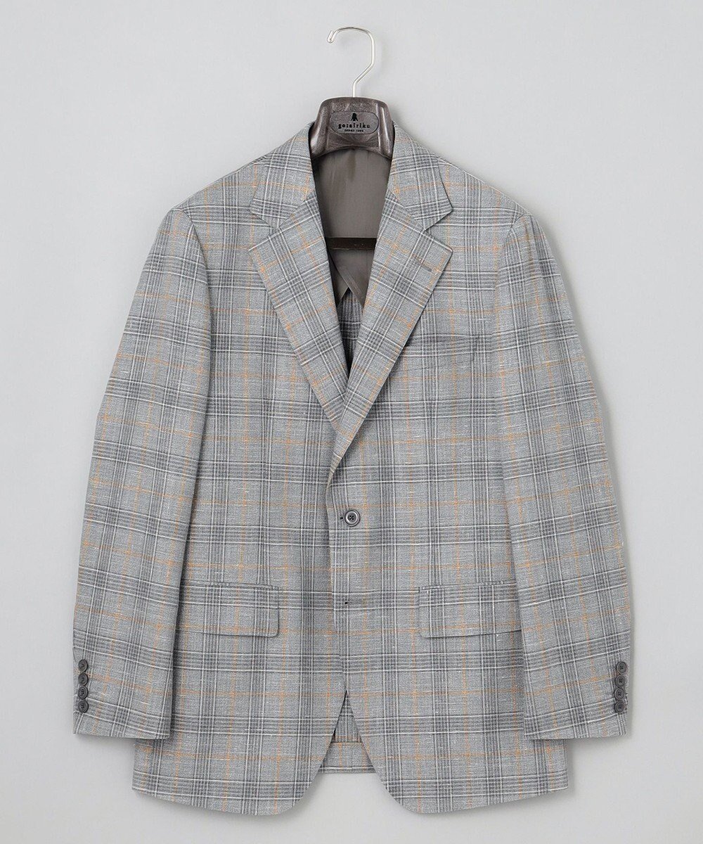 【五大陸/gotairiku / MEN】の【TALLIA DI DELFINO】Portofino ジャケット インテリア・キッズ・メンズ・レディースファッション・服の通販 founy(ファニー) ファッション Fashion メンズファッション Fashion for Men アウター Men's Coats Outerwear テーラードジャケット Tailored Jackets & Blazers イタリア Italy シェイプ Shape, Slim Fit ジャケット Jacket, Outerwear レギュラー Regular, Standard Fit 夏 Summer 定番 Standard, Basic Item 春 Spring S/S・春夏 SS, Spring/Summer, Warm Season ライトグレー系4|ID: prp329100004824238 ipo3291000000035083934