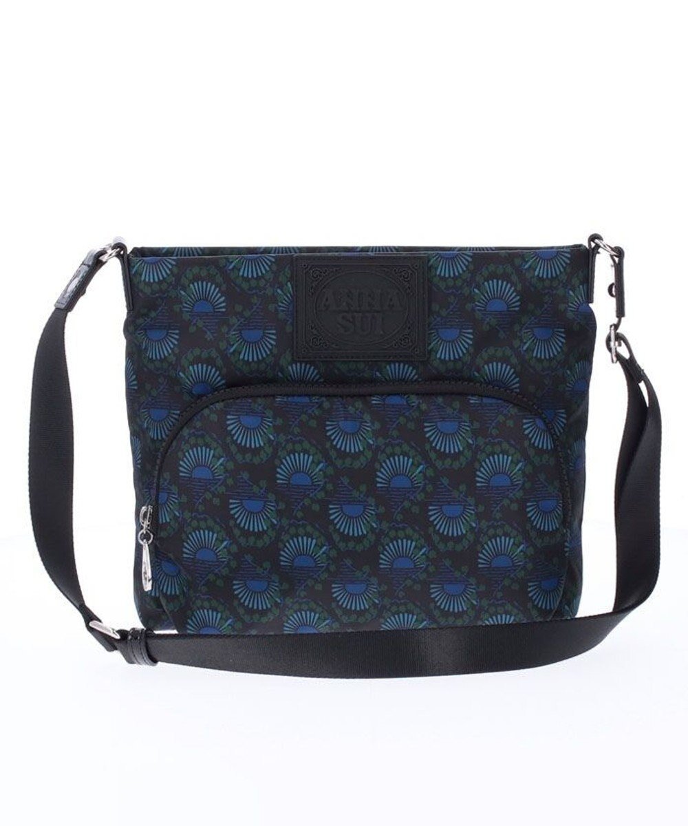 【アナスイ/ANNA SUI】のジャーニー ショルダーバッグ インテリア・キッズ・メンズ・レディースファッション・服の通販 founy(ファニー) 　ファッション　Fashion　レディースファッション　Fashion for Women　バッグ　Bags　コレクション　Collection, Seasonal Line　トラベル　Travel, Travel Gear　プリント　Print, Printed Pattern　ブルー|ID: prp329100004824253 ipo3291000000035084008