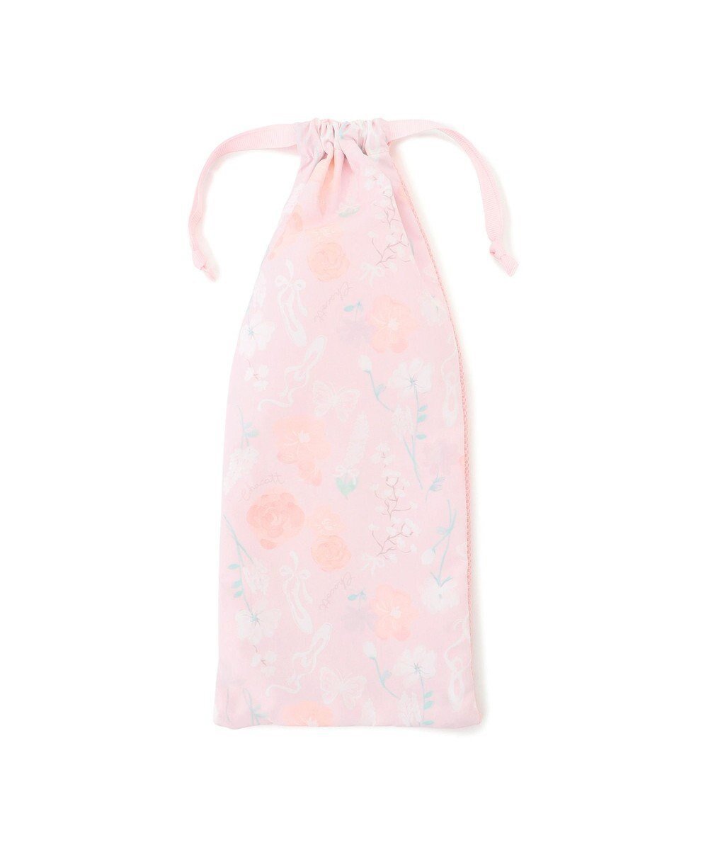 【チャコット/Chacott / KIDS】のフラワー半メッシュ巾着S インテリア・キッズ・メンズ・レディースファッション・服の通販 founy(ファニー) 　ファッション　Fashion　キッズファッション　Fashion for Kids　シューズ　Shoes, Footwear　バタフライ　Butterfly, Butterfly Motif　フラワー　Flower, Floral　プリント　Print, Printed Pattern　ベビー　Baby, Babywear　メッシュ　Mesh, Net Fabric　巾着　Drawstring Bag, Kinchaku　春　Spring　ロイヤルピンク|ID: prp329100004824908 ipo3291000000035093491