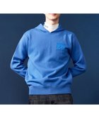 【23区 ゴルフ/23区GOLF / MEN】の【MEN】【ウォッシャブル】スヌード付き 裏モールパーカー ニット サックスブルー系|ID: prp329100004824916 ipo3291000000035093550