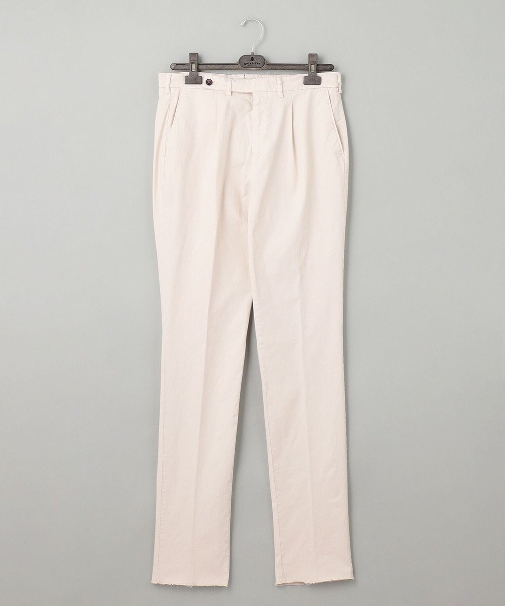 【五大陸/gotairiku / MEN】の【BERWICH】ベルウィッチ 1タック スラックス インテリア・キッズ・メンズ・レディースファッション・服の通販 founy(ファニー) 　ファッション　Fashion　メンズファッション　Fashion for Men　ボトムス　Bottoms　イタリア　Italy　コレクション　Collection, Seasonal Line　スラックス　Slacks, Dress Pants　トレンド　Trend, Trending Now　ファブリック　Fabric, Textile　フィット　Fit, Slim Fit　夏　Summer　S/S・春夏　SS, Spring/Summer, Warm Season　A/W・秋冬　Autumn/Winter　アイボリー系|ID: prp329100004824918 ipo3291000000035093560