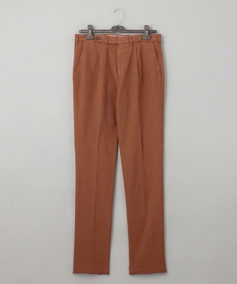 【五大陸/gotairiku / MEN】の【BERWICH】ベルウィッチ 1タック スラックス インテリア・キッズ・メンズ・レディースファッション・服の通販 founy(ファニー) 　ファッション　Fashion　メンズファッション　Fashion for Men　ボトムス　Bottoms　イタリア　Italy　コレクション　Collection, Seasonal Line　スラックス　Slacks, Dress Pants　トレンド　Trend, Trending Now　ファブリック　Fabric, Textile　フィット　Fit, Slim Fit　夏　Summer　S/S・春夏　SS, Spring/Summer, Warm Season　A/W・秋冬　Autumn/Winter　ダークブラウン系|ID: prp329100004824918 ipo3291000000035093561