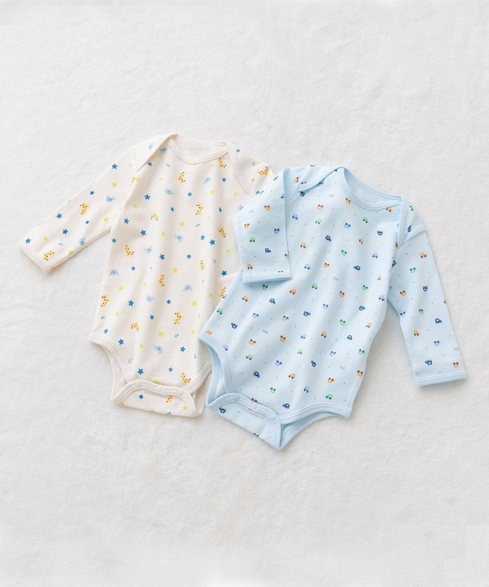 【ミキハウスホットビスケッツ/MIKI HOUSE HOT BISCUITS / KIDS】の【70-90cm】 長袖ボディシャツ2枚セット(かぶり仕様) インテリア・キッズ・メンズ・レディースファッション・服の通販 founy(ファニー) https://founy.com/ ファッション Fashion キッズファッション Fashion for Kids おすすめ Recommended / Our Picks なめらか Smooth, Silky Texture インナー Innerwear コンビ Combo, Combination Style 卒業式 Graduation Ceremony A/W・秋冬 Autumn/Winter 長袖 Long Sleeve, Full Sleeve |ID: prp329100004825616 ipo3291000000035106393