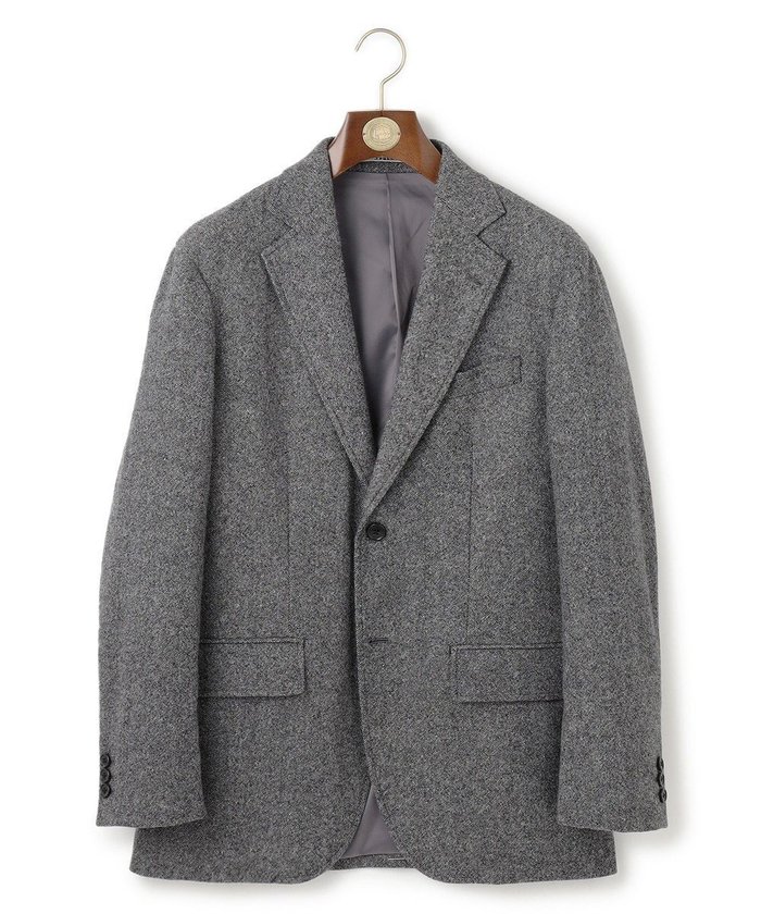 【ジェイ プレス/J.PRESS / MEN】の【WEB・一部店舗限定】カシミヤブレンド ストレッチツイル ジャケット / セットアップ可 インテリア・キッズ・メンズ・レディースファッション・服の通販 founy(ファニー) https://founy.com/ ファッション Fashion メンズファッション Fashion for Men アウター Men's Coats Outerwear テーラードジャケット Tailored Jackets & Blazers ジャケット Jacket, Outerwear スラックス Slacks, Dress Pants セットアップ Set-Up, Coordinated Outfit フォルム Silhouette, Form リラックス Relax, Relaxed Fit エレガント 上品 Elegant A/W・秋冬 Autumn/Winter |ID: prp329100004825633 ipo3291000000035106446
