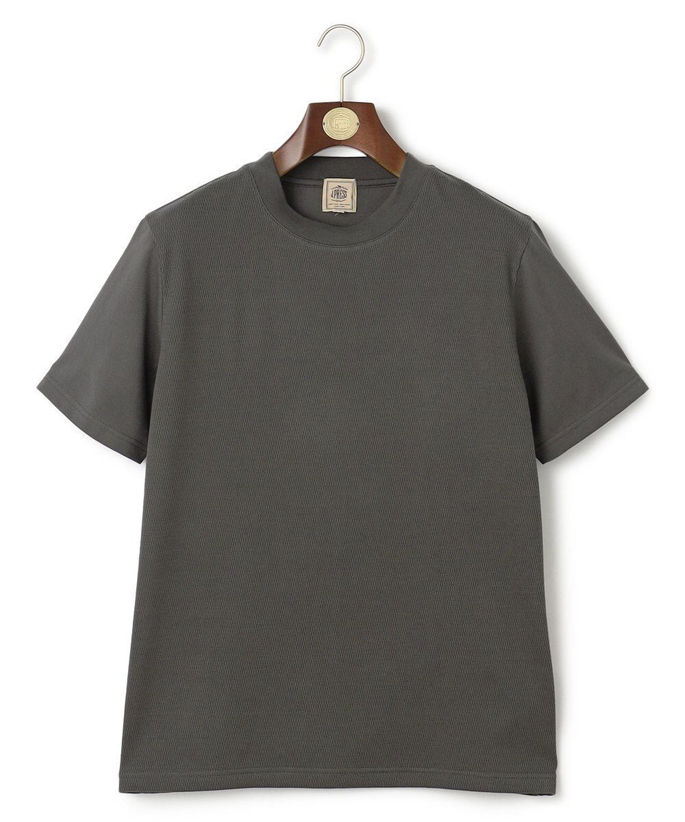 【ジェイ プレス/J.PRESS / MEN】の【WEB・一部店舗限定】ヴァーティカルケーブルTシャツ インテリア・キッズ・メンズ・レディースファッション・服の通販 founy(ファニー) 　ファッション　Fashion　メンズファッション　Fashion for Men　トップス・カットソー　Cut & Sew Tops　メンズシャツ　Shirts　インナー　Innerwear　カットソー　Cut and Sewn Top　ジャケット　Jacket, Outerwear　フィット　Fit, Slim Fit　レギュラー　Regular, Standard Fit　夏　Summer　春　Spring　S/S・春夏　SS, Spring/Summer, Warm Season　ライトグレー系|ID: prp329100004825634 ipo3291000000035106451