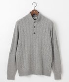 【ジョセフ アブード/JOSEPH ABBOUD / MEN】の【カシミヤ混/洗える】カシミヤブレンド ハイネック プルオーバー ニット ライトグレー系|ID: prp329100004825638 ipo3291000000035707811