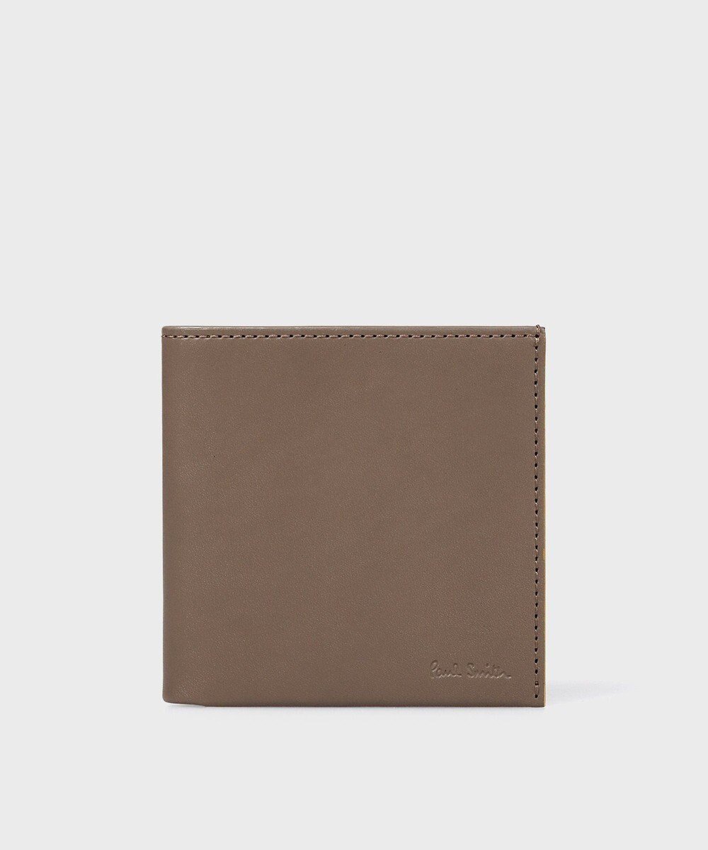 【ポールスミス/Paul Smith / MEN】のストライプカラードエッジ 札入れ インテリア・キッズ・メンズ・レディースファッション・服の通販 founy(ファニー) 　ファッション　Fashion　メンズファッション　Fashion for Men　ストライプ　Stripe, Striped Pattern　財布　Wallet, Purse　ポケット　Pocket, Pocket Detail　メンズ　Men's, Menswear　グレイッシュベージュ|ID: prp329100004825641 ipo3291000000035106482