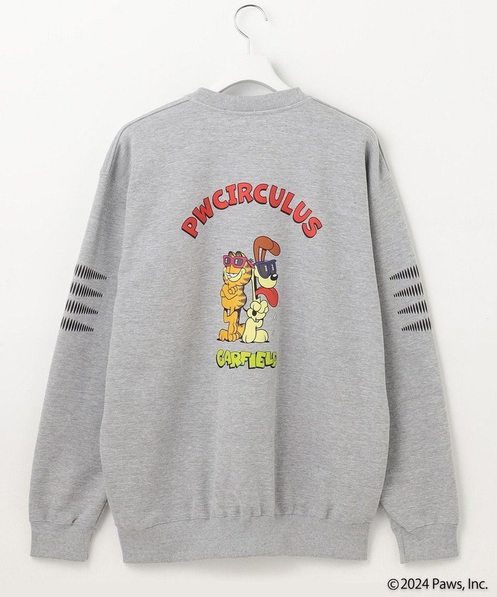 【ピーダブリュサーキュラス/PW CIRCULUS / MEN】の【MEN】Garfield クルーネックスエット インテリア・キッズ・メンズ・レディースファッション・服の通販 founy(ファニー) https://founy.com/ ファッション Fashion メンズファッション Fashion for Men トップス・カットソー Cut & Sew Tops グラフィック Graphic, Graphic Design ゴルフ Golf サングラス Sunglasses, Shades スウェット / スエット Sweatshirt, Sweatwear モチーフ Motif, Design Theme A/W・秋冬 Autumn/Winter |ID: prp329100004825643 ipo3291000000035106488