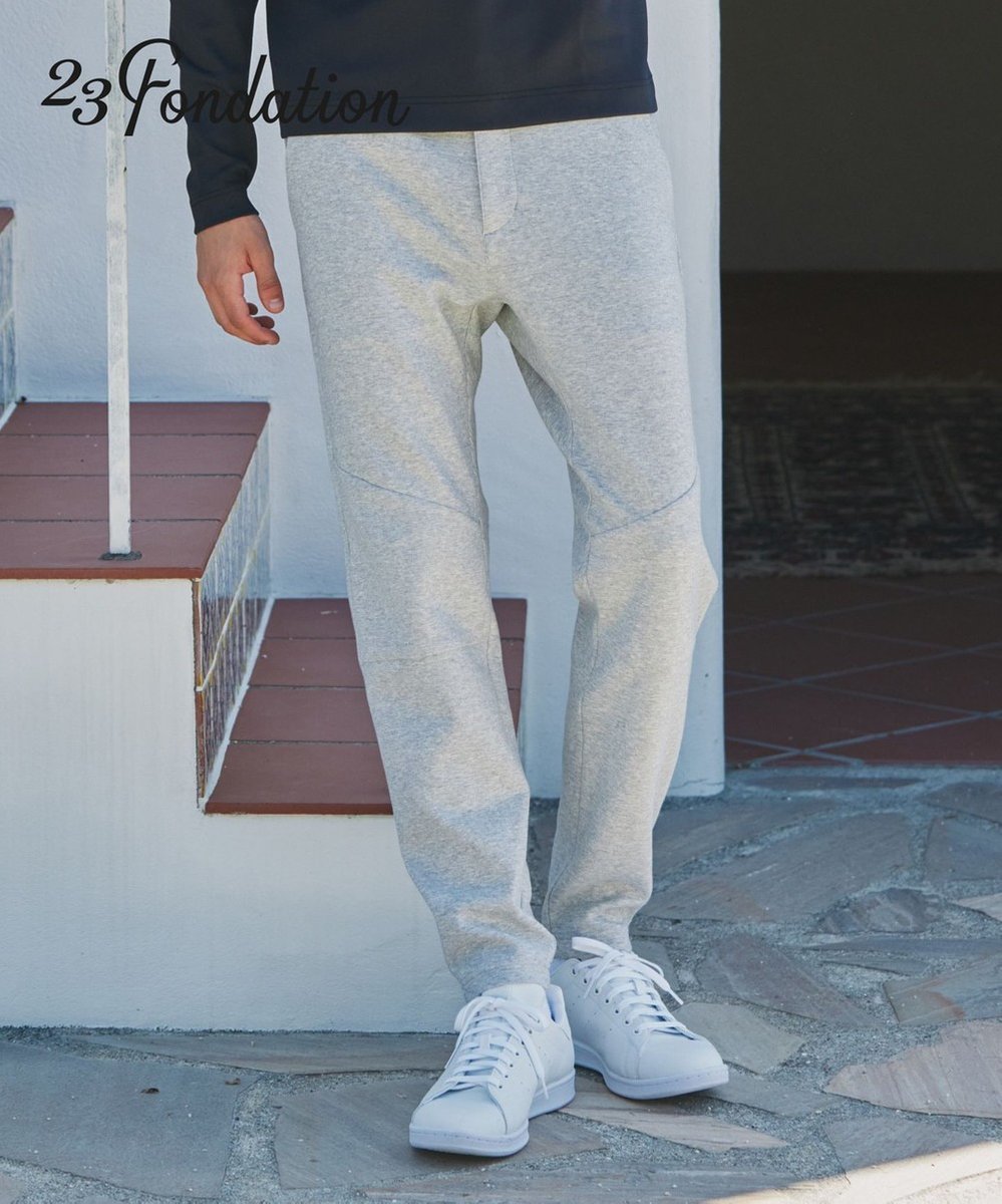 【23区 ゴルフ/23区GOLF / MEN】の名品パンツ【23Fondation/MEN】ダンボールニット ジョガーパンツ 人気、トレンドファッション・服の通販 founy(ファニー) 　ファッション　Fashion　メンズファッション　Fashion for Men　ボトムス　Bottoms　ジャケット　Jacket, Outerwear　ストレッチ　Stretch, Stretchy Fabric　スポーティ　Sporty, Casual Athletic　テーパード　Tapered, Tapered Pants　人気　Popular, Best Seller　A/W・秋冬　Autumn/Winter　 other-1|ID: prp329100004825647 ipo3291000000035106502