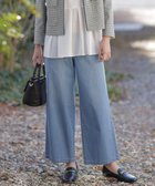 【ジェイ プレス/J.PRESS】の【洗える】5ozバージラコンパクト デニム セミワイドパンツ ユーズド系|ID: prp329100004825654 ipo3291000000035106525