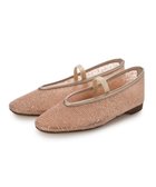 【モード エ ジャコモ/MODE ET JACOMO】のMODE ET JACOMO ストラップチュールフラットパンプス 人気、トレンドファッション・服の通販 founy(ファニー) ファッション Fashion レディースファッション Fashion for Women インソール Shoe Insole クール Cool, Chic グリッター Glitter, Sparkle シューズ Shoes, Footwear ソックス Socks, Hosiery チュール Tulip, Tulip Motif thumbnail ピンクメタリック|ID: prp329100004825670 ipo3291000000035106599