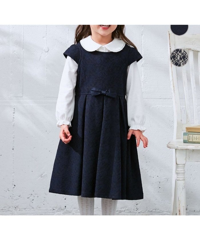 【エニィ/ANY / KIDS】のレースボンディング ワンピース インテリア・キッズ・メンズ・レディースファッション・服の通販 founy(ファニー) https://founy.com/ ファッション Fashion キッズファッション Fashion for Kids ワンピース Dresses おすすめ Recommended / Our Picks セレモニー Ceremony ドレス Dress, One-Piece フェミニン Feminine, Girly プリーツ Pleats, Pleated ボンディング Bonding, Bonded Fabric リボン Ribbon, Bow レース Lace, Lace Fabric エレガント 上品 Elegant 入学式 Entrance Ceremony 切替 Switching, Contrast Panel 洗える Machine Washable A/W・秋冬 Autumn/Winter 結婚式 Wedding |ID: prp329100004826394 ipo3291000000035116708
