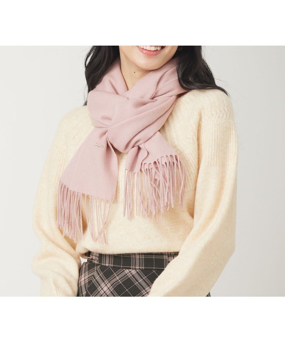 【エニィ スィス/any SiS】のプレミアムカシミヤミックス ストール インテリア・キッズ・メンズ・レディースファッション・服の通販 founy(ファニー) ファッション Fashion レディースファッション Fashion for Women ストール Soft & Warm Scarves マフラー・スヌード / 冬小物の定番 Scarves & Mufflers シンプル Simple, Minimal ストール Stole, Wrap スヌード Snood, Infinity Scarf チェック Check, Plaid, Tartan プレート Plate, Dish マフラー Scarf, Muffler 無地 Plain, Solid Color A/W・秋冬 Autumn/Winter ピンク|ID: prp329100004826408 ipo3291000000035116768