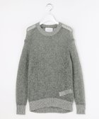 【自由区/JIYU-KU】の【カトリエムブーケ】Mohair lumineuxラメプルオーバ ーニット 人気、トレンドファッション・服の通販 founy(ファニー) ファッション Fashion レディースファッション Fashion for Women トップス・カットソー Cut & Sew Tops ニット Knit Tops & Sweaters 春 Spring シアー Sheer, See-Through シンプル Simple, Minimal セーター Sweater, Knitwear チェーン Chain, Chain Strap ミックス Mix, Mixed Style モダン Modern, Contemporary S/S・春夏 SS, Spring/Summer, Warm Season 夏 Summer エレガント 上品 Elegant thumbnail グレー×シルバーラメ|ID: prp329100004826414 ipo3291000000035116787