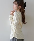 【アースミュージックアンドエコロジー/earth music&ecology】のサイドギャザープルオーバー Dot|ID: prp329100004826416 ipo3291000000035116796