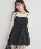 【アースミュージックアンドエコロジー/earth music&ecology】のドットバルーンキャミチュニック 人気、トレンドファッション・服の通販 founy(ファニー) ファッション Fashion レディースファッション Fashion for Women ワンピース Dresses チュニック Tunic Tops & Dresses カーディガン Cardigan, Knitwear クラシック Classic, Timeless Style 切替 Switching, Contrast Panel シャーリング Shirring, Ruched ジャケット Jacket, Outerwear チュニック Tunic, Long Top デニム Denim, Jeans Material ドット Polka Dot, Dot Pattern バランス Balance, Style Balance バルーン Balloon, Balloon Silhouette フィット Fit, Slim Fit フレア Flare, Flared ポケット Pocket, Pocket Detail ラップ Wrap, Wrap Design A/W・秋冬 Autumn/Winter thumbnail Dot Black|ID: prp329100004826418 ipo3291000000035735816