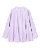 【アンフィーロ 自由区/UNFILO】のバンドカラー タックブラウス ラベンダー|ID: prp329100004826425 ipo3291000000035116827