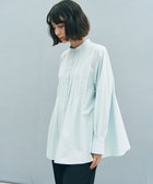 【アンフィーロ 自由区/UNFILO】の【セレモニー】バンドカラー タックブラウス 人気、トレンドファッション・服の通販 founy(ファニー) ファッション Fashion レディースファッション Fashion for Women トップス・カットソー Cut & Sew Tops シャツ・ブラウス・オフィスカジュアル Elegant Blouses & Button-Ups 春 Spring カフス Cuff Design 抗菌 Antibacterial, Bacteria-Resistant ドレープ Drape, Draping Fabric バランス Balance, Style Balance リラックス Relax, Relaxed Fit 楽ちん Easy Fit, Comfortable S/S・春夏 SS, Spring/Summer, Warm Season 夏 Summer セレモニー Ceremony thumbnail ミントブルー|ID: prp329100004826425 ipo3291000000035874700