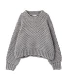 【クラフトスタンダードブティック/CRAFT STANDARD BOUTIQUE】のローゲージカノコニットプルオーバー 人気、トレンドファッション・服の通販 founy(ファニー) ファッション Fashion レディースファッション Fashion for Women トップス・カットソー Cut & Sew Tops ニット Knit Tops & Sweaters カジュアルプルオーバー・ニットトップス Pullovers & Knit Tops / Casual Pullovers 鹿の子 Piqué, Kanoko Fabric ショルダー Shoulder, Shoulder Strap ショート Short, Short Length スニーカー Sneakers, Trainers セーター Sweater, Knitwear ドロップ Drop Shoulder, Dropped Style バランス Balance, Style Balance ボトム Bottoms, Lower Wear ポケット Pocket, Pocket Detail ワイド Wide, Wide Fit A/W・秋冬 Autumn/Winter thumbnail Gray|ID: prp329100004826426 ipo3291000000035708320