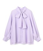 【アンフィーロ 自由区/UNFILO】の【取り外し可能なボウタイ付き】2WAY ボウタイブラウス 人気、トレンドファッション・服の通販 founy(ファニー) ファッション Fashion レディースファッション Fashion for Women トップス・カットソー Cut & Sew Tops シャツ・ブラウス・オフィスカジュアル Elegant Blouses & Button-Ups オケージョン Occasion Wear 春 Spring カフス Cuff Design 吸水 Absorbent, Quick-Dry シャーリング Shirring, Ruched スリット Slit, Slit Detail ドレープ Drape, Draping Fabric 楽ちん Easy Fit, Comfortable S/S・春夏 SS, Spring/Summer, Warm Season おすすめ Recommended / Our Picks 夏 Summer thumbnail ラベンダー|ID: prp329100004826427 ipo3291000000035116836