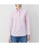 【アイシービー/iCB】の【2WAY】 クリーンブロード タイ付きシャツ 人気、トレンドファッション・服の通販 founy(ファニー) ファッション Fashion レディースファッション Fashion for Women トップス・カットソー Cut & Sew Tops シャツ・ブラウス・オフィスカジュアル Elegant Blouses & Button-Ups 春 Spring 今季 This Season, Current Season ストライプ Stripe, Striped Pattern デニム Denim, Jeans Material ブロード Broadcloth, Fine Cotton ベーシック Basic, Essential S/S・春夏 SS, Spring/Summer, Warm Season 夏 Summer エレガント 上品 Elegant ビジネス 仕事 通勤 Business / Work / Commuting 2026年 2026 thumbnail ライトピンクストライプ|ID: prp329100004826434 ipo3291000000035635282