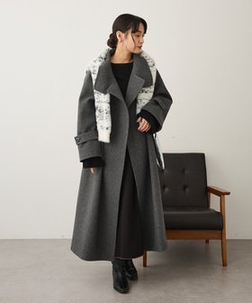 【クラフトスタンダードブティック/CRAFT STANDARD BOUTIQUE】のメルトンロングコート 人気、トレンドファッション・服の通販 founy(ファニー) ファッション Fashion レディースファッション Fashion for Women アウター Coat / Outerwear Collection コート・ロングコート・ピーコート Long Coats, Peacoats & More レディースジャケット・軽アウター Jackets ジャケット Jacket, Outerwear スウェット / スエット Sweatshirt, Sweatwear ストレート Straight, Straight Cut バランス Balance, Style Balance ポケット Pocket, Pocket Detail 防寒 Cold Protection, Winter-Ready ロング Long, Long-Length ワイド Wide, Wide Fit 冬 Winter / This Winter A/W・秋冬 Autumn/Winter エレガント 上品 Elegant ビジネス 仕事 通勤 Business / Work / Commuting |ID:prp329100004826439