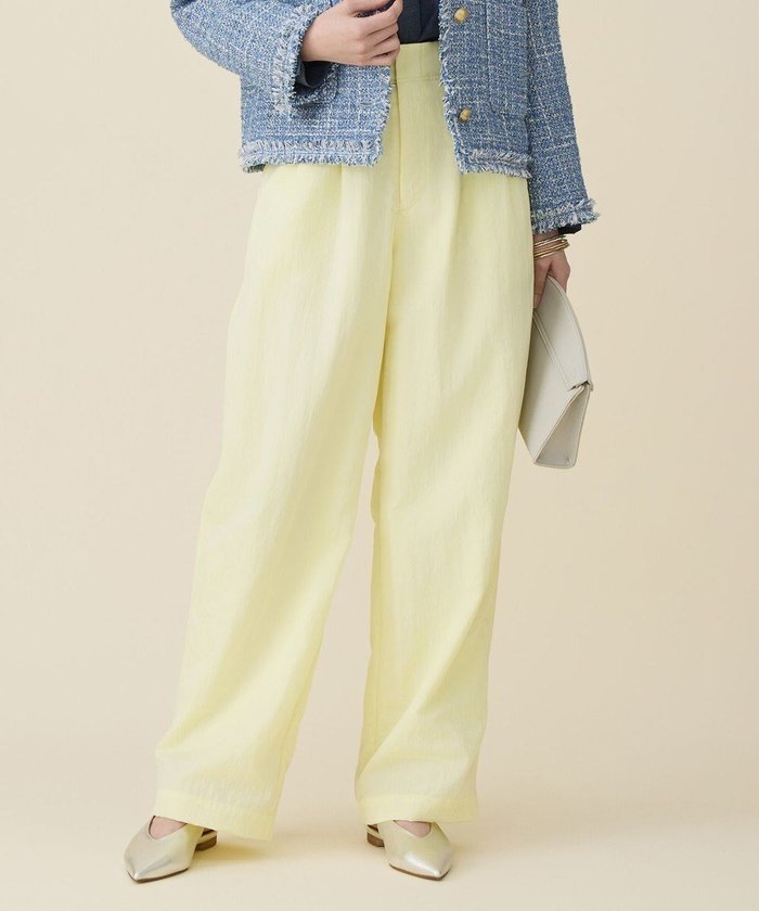 【自由区/JIYU-KU】のヴィンテージツイルナイロン パンツ インテリア・キッズ・メンズ・レディースファッション・服の通販 founy(ファニー) https://founy.com/ ファッション Fashion レディースファッション Fashion for Women パンツ Pants & Trousers ストレート Straight, Straight Cut バランス Balance, Style Balance ボトム Bottoms, Lower Wear ワイド Wide, Wide Fit エレガント 上品 Elegant 夏 Summer 定番 Standard, Basic Item 春 Spring S/S・春夏 SS, Spring/Summer, Warm Season |ID: prp329100004826442 ipo3291000000035116898