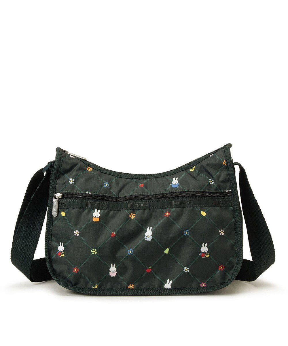 【レスポートサック/LeSportsac】のCLASSIC HOBO/ミッフィーオーチャードグリーン インテリア・キッズ・メンズ・レディースファッション・服の通販 founy(ファニー) 　ファッション　Fashion　レディースファッション　Fashion for Women　キャラクター　Character, Licensed Characters　ショルダー　Shoulder, Shoulder Strap　プリント　Print, Printed Pattern　ポケット　Pocket, Pocket Detail　ポーチ　Pouch, Small Case　財布　Wallet, Purse　ミッフィーオーチャードグリーン|ID: prp329100004827279 ipo3291000000035700792