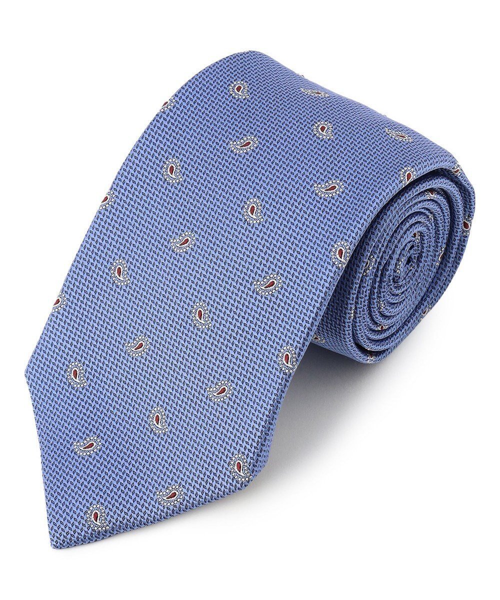 【ジェイ プレス/J.PRESS / MEN】の【VINTAGE JACQUARD COLLECTION】ペイズリー柄 ネクタイ インテリア・キッズ・メンズ・レディースファッション・服の通販 founy(ファニー) 　ファッション　Fashion　メンズファッション　Fashion for Men　スーツ　Suit, Formalwear　ペイズリー　Paisley, Ethnic Pattern　エレガント 上品　Elegant　日本製　Made In Japan　サックスブルー系7|ID: prp329100004827293 ipo3291000000035126259