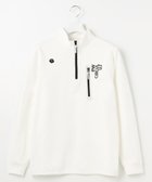 【ピーダブリュサーキュラス/PW CIRCULUS / MEN】の【MEN】 ハーフジップカットソー ホワイト系|ID: prp329100004827307 ipo3291000000035126308