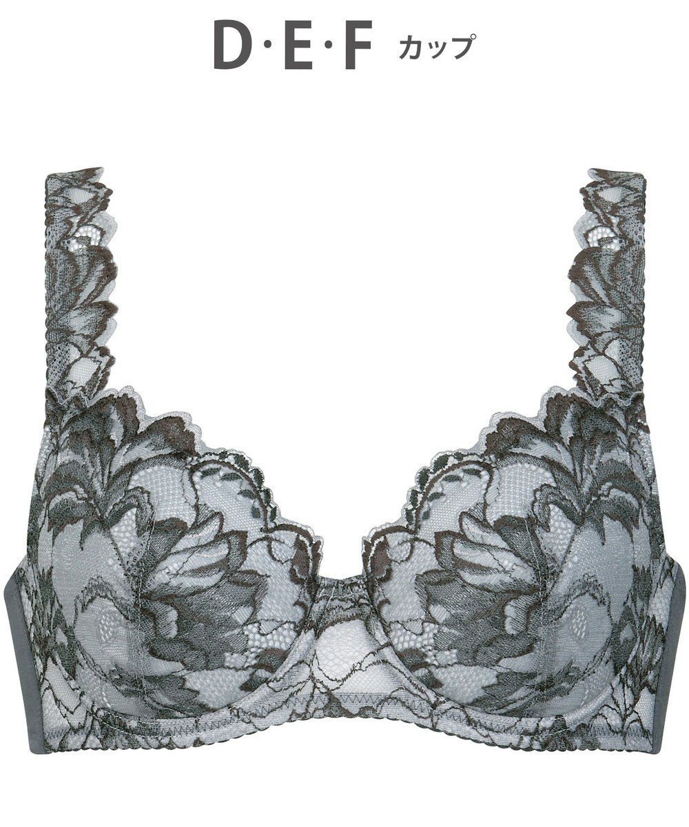 【ウィング/Wing】のWing Lesiage 【3000シリーズ】 PB3000 ウイング/ワコール インテリア・キッズ・メンズ・レディースファッション・服の通販 founy(ファニー) 　ファッション　Fashion　レディースファッション　Fashion for Women　アンダー　Underwear Essentials　フィット　Fit, Slim Fit　フロント　Front, Front Design　ブラジャー　Bra, Lingerie　ラップ　Wrap, Wrap Design　レース　Lace, Lace Fabric　ワイヤー　Wire, Wired Bra　チャコールグレー|ID: prp329100004827313 ipo3291000000035126347