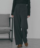 【アメリカンホリック/AMERICAN HOLIC】の美・美・美あったかワイドパンツ Charcoal Gray|ID: prp329100004827316 ipo3291000000035608379