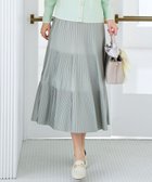【エニィ スィス/any SiS】のプリーツ切替 スカート 【WEB・一部店舗限定】ミント|ID: prp329100004827320 ipo3291000000035126380