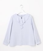 【エニィ スィス/any SiS】のフリル ブラウス ライトブルー|ID: prp329100004827325 ipo3291000000035126400