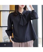 【ティアクラッセ/Tiaclasse】の取り外しパール付きボウタイブラウス 人気、トレンドファッション・服の通販 founy(ファニー) ファッション Fashion レディースファッション Fashion for Women トップス・カットソー Cut & Sew Tops シャツ・ブラウス・オフィスカジュアル Elegant Blouses & Button-Ups アクセサリー Fashion Accessories ウォッシャブル Machine Washable 春 Spring 洗える Machine Washable 秋 Autumn カーディガン Cardigan, Knitwear ダブル Double, Double-Breasted チュニック Tunic, Long Top パール Pearl, Pearl Accent ポケット Pocket, Pocket Detail 冬 Winter / This Winter S/S・春夏 SS, Spring/Summer, Warm Season 再入荷 Restock / Back in Stock 夏 Summer エレガント 上品 Elegant 新作・新入荷 New Arrivals / New In ビジネス 仕事 通勤 Business / Work / Commuting thumbnail ネイビー|ID: prp329100004827326 ipo3291000000036867355