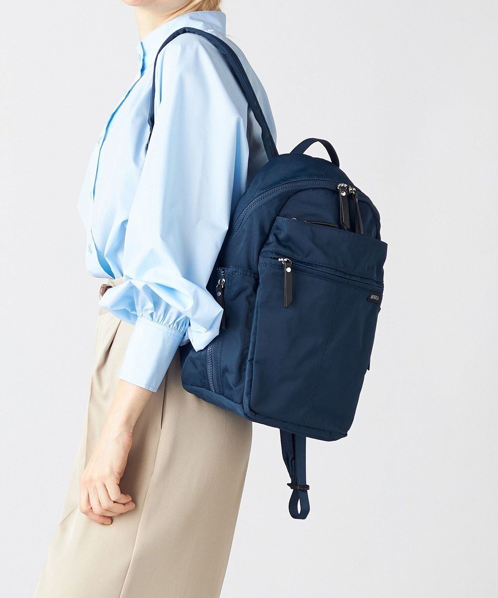 【ラ バガジェリー/LA BAGAGERIE】の【MONICA】サイドジップリュックサック 人気、トレンドファッション・服の通販 founy(ファニー) 　ファッション　Fashion　レディースファッション　Fashion for Women　バッグ　Bags　おすすめ　Recommended / Our Picks　シンプル　Simple, Minimal　スマート　Smart, Elegant　ポケット　Pocket, Pocket Detail　リュック　Backpack, Rucksack　ビジネス 仕事 通勤　Business / Work / Commuting　 other-1|ID: prp329100004827329 ipo3291000000035572774