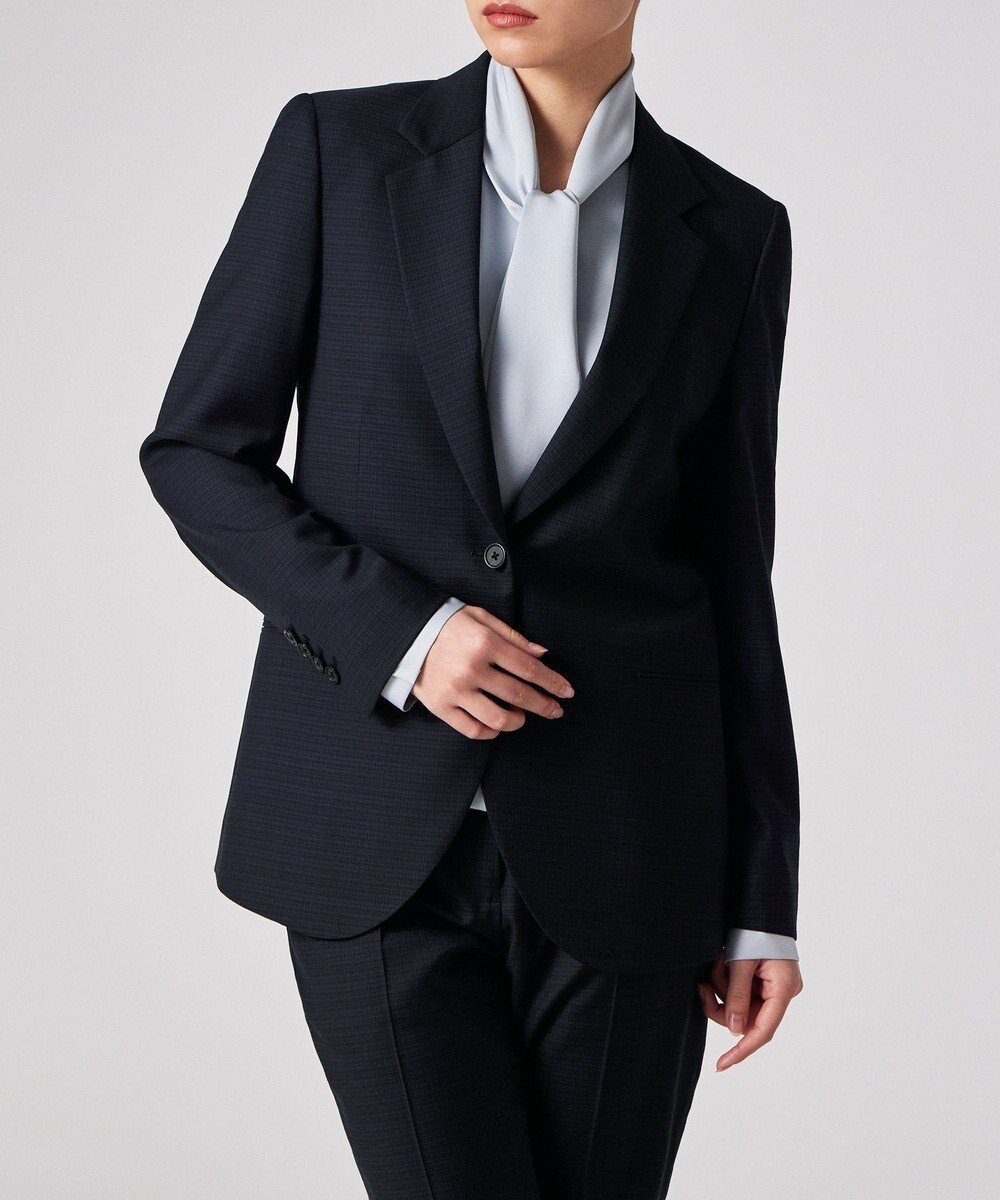 【ポール スミス/Paul Smith】のクラシカルチェック シングルジャケット 人気、トレンドファッション・服の通販 founy(ファニー) 　ファッション　Fashion　レディースファッション　Fashion for Women　アウター　Coat / Outerwear Collection　レディースジャケット・軽アウター　Jackets　テーラードジャケット / 通勤・きれいめスタイル　Tailored Jackets & Blazers　おすすめ　Recommended / Our Picks　クラシカル　Classical, Vintage-Inspired　ジャケット　Jacket, Outerwear　セットアップ　Set-Up, Coordinated Outfit　チェック　Check, Plaid, Tartan　ドット　Polka Dot, Dot Pattern　フィット　Fit, Slim Fit　フラップ　Flap, Flap Pocket　ポケット　Pocket, Pocket Detail　夏　Summer　S/S・春夏　SS, Spring/Summer, Warm Season　A/W・秋冬　Autumn/Winter　 other-1|ID: prp329100004827334 ipo3291000000035126437