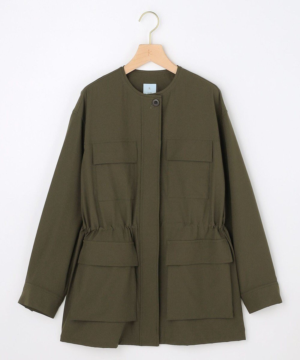 【組曲/KUMIKYOKU】の【先行予約】リップストップ ジャケット インテリア・キッズ・メンズ・レディースファッション・服の通販 founy(ファニー) ファッション Fashion レディースファッション Fashion for Women アウター Coat / Outerwear Collection コート・ロングコート・ピーコート Long Coats, Peacoats & More レディースジャケット・軽アウター Jackets モッズコート・ミリタリー風アウター Mods & Field Coats 春 Spring ジャケット Jacket, Outerwear スポーツ Sports, Activewear ドローコード Drawcord, Drawstring Cord フェミニン Feminine, Girly フロント Front, Front Design ポケット Pocket, Pocket Detail ミリタリー Military, Army Style メンズ Men's, Menswear モダン Modern, Contemporary モッズコート Mods Coat, Military Parka リップ Lip, Lip Motif S/S・春夏 SS, Spring/Summer, Warm Season 夏 Summer カーキグレー系|ID: prp329100004827338 ipo3291000000035126449