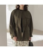 【組曲/KUMIKYOKU】のリップストップ ジャケット カーキグレー系|ID: prp329100004827338 ipo3291000000035147578