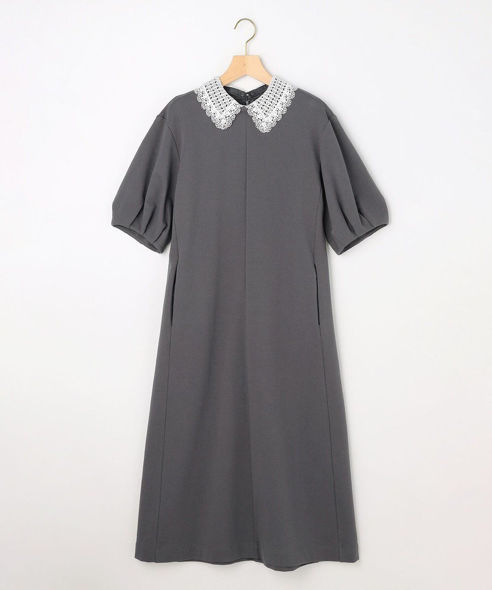 【組曲/KUMIKYOKU】の【先行予約・2WAY】レース襟フレンチテリー ワンピース 人気、トレンドファッション・服の通販 founy(ファニー) ファッション Fashion レディースファッション Fashion for Women ワンピース Dresses オケージョン Occasion Wear 春 Spring カットソー Cut and Sewn Top シンプル Simple, Minimal スタンド Stand Collar, Upright Stand ストレッチ Stretch, Stretchy Fabric ストレート Straight, Straight Cut スリーブ Sleeve, Long Sleeve / Short Sleeve フレンチ French, French Style ペチコート Petticoat, Underskirt レース Lace, Lace Fabric S/S・春夏 SS, Spring/Summer, Warm Season 夏 Summer エレガント 上品 Elegant ビジネス 仕事 通勤 Business / Work / Commuting other-1|ID: prp329100004827339 ipo3291000000035126450