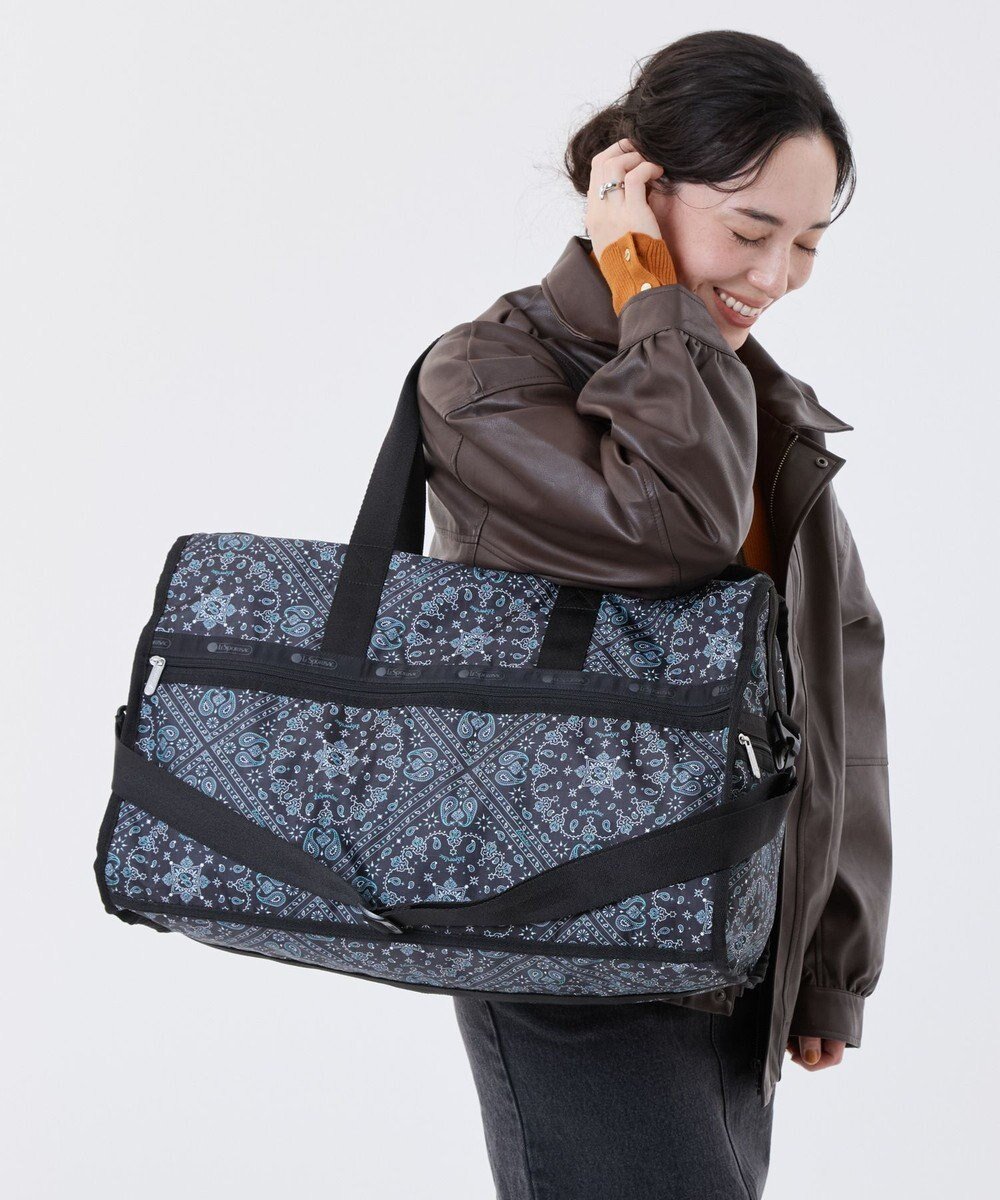【レスポートサック/LeSportsac】のDELUXE LG WEEKENDER/ステレートバンダナ 人気、トレンドファッション・服の通販 founy(ファニー) ファッション Fashion レディースファッション Fashion for Women バンダナ Bandana, Head Scarf プリント Print, Printed Pattern ペイズリー Paisley, Ethnic Pattern ボストンバッグ Boston Bag, Retro Bag ポケット Pocket, Pocket Detail 旅行 Travel other-1|ID: prp329100004827355 ipo3291000000035635187
