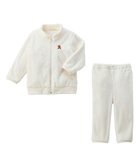 【ミキハウスホットビスケッツ/MIKI HOUSE HOT BISCUITS / KIDS】の【ミキハウス】【80-130cm】 マイクロファー ルームウエア 人気、トレンドファッション・服の通販 founy(ファニー) ファッション Fashion キッズファッション Fashion for Kids おすすめ Recommended / Our Picks お家時間・ステイホーム Stay Home / At Home ギフト プレゼント Gift / Present パジャマ Pajamas, Sleepwear thumbnail 白|ID: prp329100004828106 ipo3291000000035136630