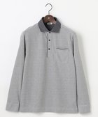 【ジョセフ アブード/JOSEPH ABBOUD / MEN】の【消臭などの高機能】オーガニックコットン ダディ 長袖 ポロシャツ グレー系|ID: prp329100004828117 ipo3291000000035634745