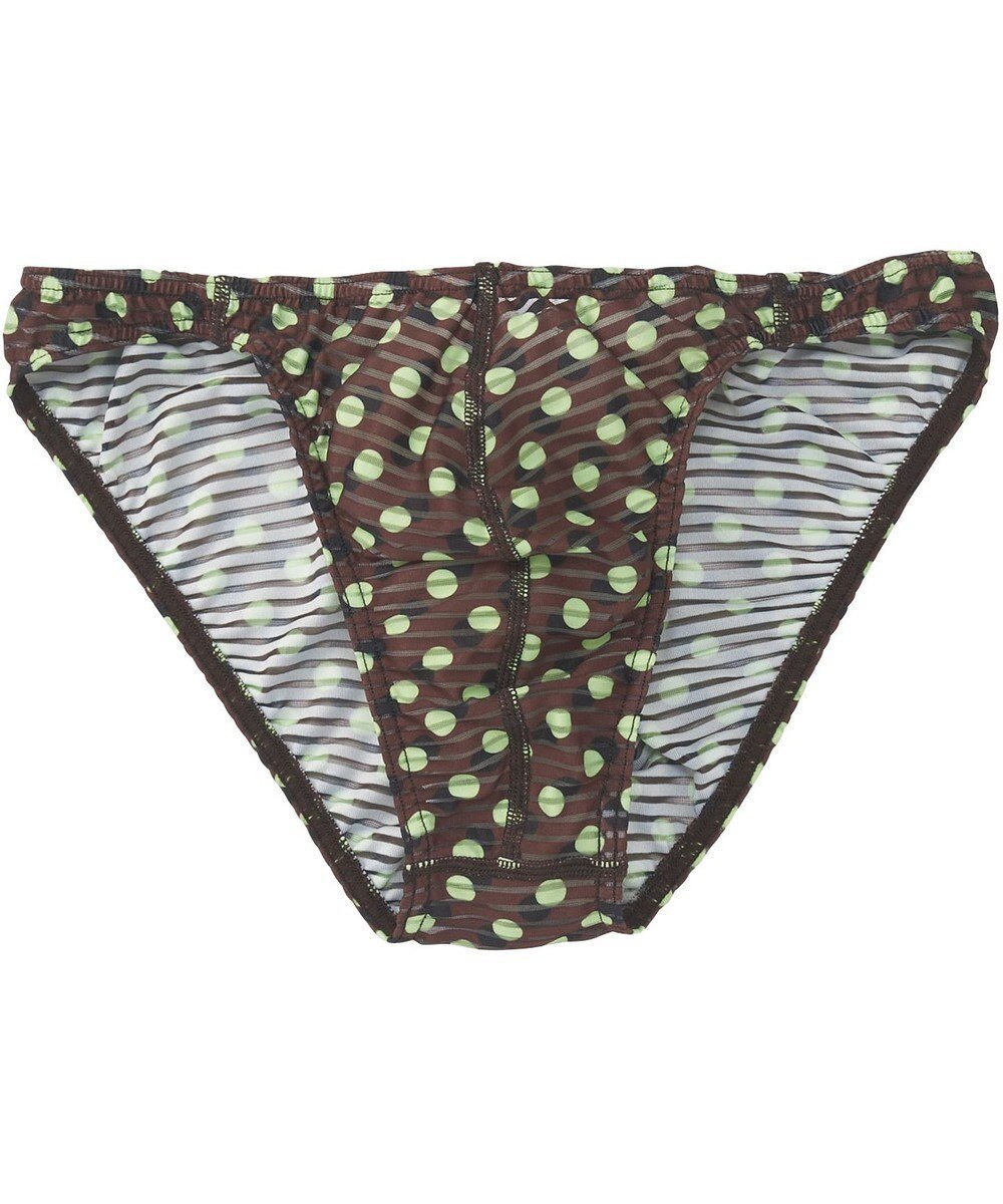 【ワコール/Wacoal / MEN】のブリーフ 立体フロントで、快適キープ フロント立体設計 前閉じ GF2900 /ブロス バイ ワコールメン インテリア・キッズ・メンズ・レディースファッション・服の通販 founy(ファニー) 　ファッション　Fashion　メンズファッション　Fashion for Men　アンダー　Underwear Essentials　インナー　Innerwear　フィット　Fit, Slim Fit　フロント　Front, Front Design　ボーダー　Border, Stripe　ブラウン|ID: prp329100004828119 ipo3291000000035136678