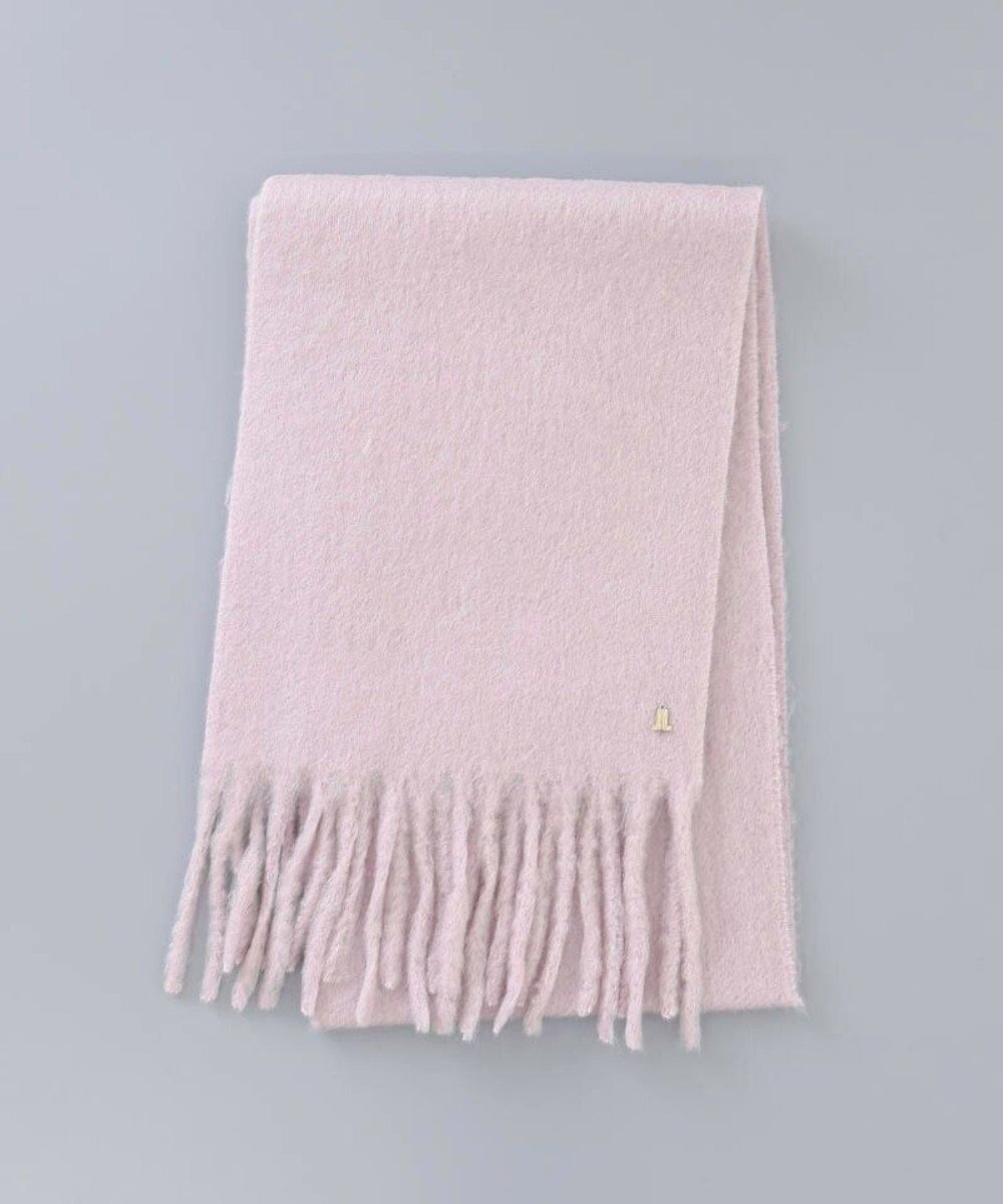 【アウロラ/AURORA】のLANVIN en Bleu ランバン オン ブルー ふわふわ無地マフラー インテリア・キッズ・メンズ・レディースファッション・服の通販 founy(ファニー) 　ファッション　Fashion　レディースファッション　Fashion for Women　マフラー・スヌード / 冬小物の定番　Scarves & Mufflers　スヌード　Snood, Infinity Scarf　チャーム　Charm, Pendant　マフラー　Scarf, Muffler　無地　Plain, Solid Color　A/W・秋冬　Autumn/Winter　ピンク|ID: prp329100004828124 ipo3291000000035136715