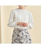 【エニィ スィス/any SiS】の【洗える】チョコレートカラー ニット 人気、トレンドファッション・服の通販 founy(ファニー) ファッション Fashion レディースファッション Fashion for Women トップス・カットソー Cut & Sew Tops ニット Knit Tops & Sweaters ストレッチ Stretch, Stretchy Fabric セーター Sweater, Knitwear ボトルネック Bottle Neck, Mock Neck エレガント 上品 Elegant 夏 Summer 春 Spring S/S・春夏 SS, Spring/Summer, Warm Season 洗える Machine Washable thumbnail ホワイトチョコ|ID: prp329100004828125 ipo3291000000035620824