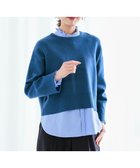 【エニィ スィス/any SiS】のリブポイント ニット 人気、トレンドファッション・服の通販 founy(ファニー) ファッション Fashion レディースファッション Fashion for Women トップス・カットソー Cut & Sew Tops ニット Knit Tops & Sweaters おすすめ Recommended / Our Picks アクリル Acrylic Material ウォッシャブル Machine Washable ストレッチ Stretch, Stretchy Fabric セーター Sweater, Knitwear リブニット Rib Knit, Ribbed Knit エレガント 上品 Elegant 冬 Winter / This Winter 新作・新入荷 New Arrivals / New In A/W・秋冬 Autumn/Winter thumbnail ダルブルー|ID: prp329100004828128 ipo3291000000035875889