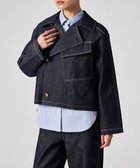 【ポール スミス/Paul Smith】のコントラストステッチ デニムジャケット 人気、トレンドファッション・服の通販 founy(ファニー) ファッション Fashion レディースファッション Fashion for Women アウター Coat / Outerwear Collection レディースジャケット・軽アウター Jackets デニムジャケット / カジュアルアウター Denim Jackets おすすめ Recommended / Our Picks アシンメトリー Asymmetrical Style クロップド Cropped, Short Length ジャケット Jacket, Outerwear セットアップ Set-Up, Coordinated Outfit デニム Denim, Jeans Material パッチ Patch, Appliqué ポケット Pocket, Pocket Detail モダン Modern, Contemporary 夏 Summer S/S・春夏 SS, Spring/Summer, Warm Season A/W・秋冬 Autumn/Winter thumbnail ダークインディゴ|ID: prp329100004828129 ipo3291000000035136744