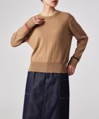 【ポール スミス/Paul Smith】のアクセントカラー クルーネックニット 人気、トレンドファッション・服の通販 founy(ファニー) ファッション Fashion レディースファッション Fashion for Women トップス・カットソー Cut & Sew Tops ニット Knit Tops & Sweaters インナー Innerwear カーディガン Cardigan, Knitwear シンプル Simple, Minimal ジャケット Jacket, Outerwear セーター Sweater, Knitwear ベーシック Basic, Essential エレガント 上品 Elegant 夏 Summer S/S・春夏 SS, Spring/Summer, Warm Season A/W・秋冬 Autumn/Winter thumbnail キャメル|ID: prp329100004828136 ipo3291000000035136764